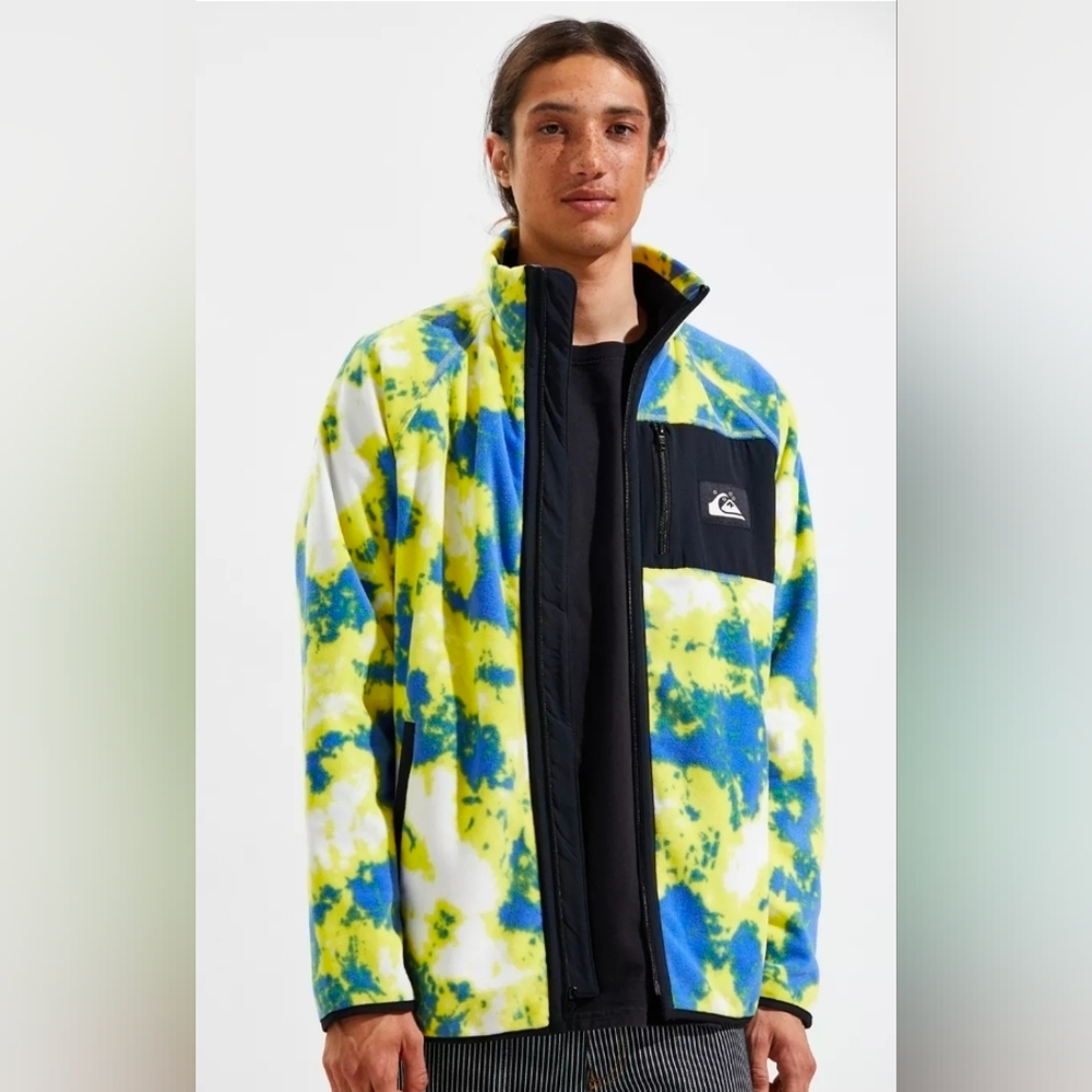 Quiksilver Men's Tie-Dye Performance Jacket